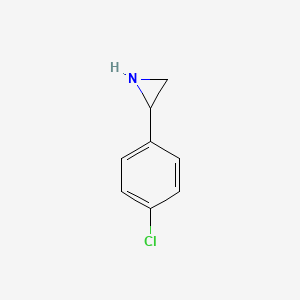 2-(4-Chlorophenyl)aziridine - (7763-73-7)