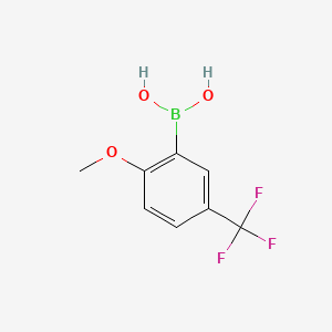 2-Hydroxy-5-(trifluoromethyl)phenylboronic acid - (779329-55-4)