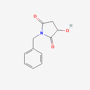 1-Benzyl-3-hydroxypyrrolidine-2,5-dione - (78027-57-3)