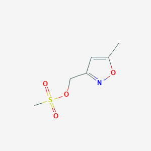 3-Isoxazolemethanol, 5-methyl-, methanesulfonate (ester) - (783325-24-6)