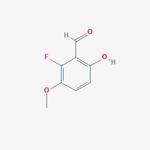 2-Fluoro-6-hydroxy-3-methoxybenzaldehyde - (783342-35-8)