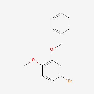 2-(Benzyloxy)-4-bromo-1-methoxybenzene - (78504-28-6)