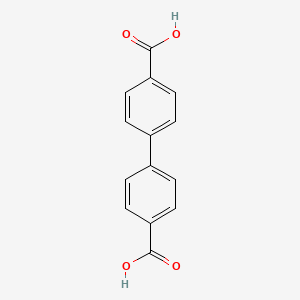 [1,1'-Biphenyl]-4,4'-dicarboxylic acid - (787-70-2)