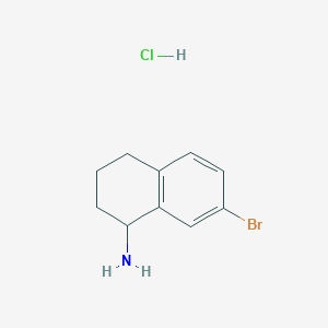 (R)-7-Bromo-1,2,3,4-tetrahydro-naphthalen-1-ylamine hydrochloride - (789490-65-9)