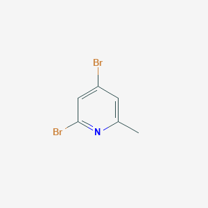 2,4-DIBROMO-6-METHYLPYRIDINE - (79055-52-0)