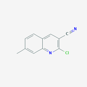2-Chloro-7-methylquinoline-3-carbonitrile - (79249-34-6)