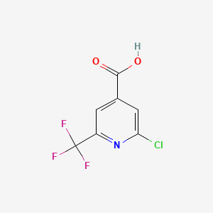 2-chloro-6-(trifluoroMethyl)isonicotinic acid - (796090-23-8)