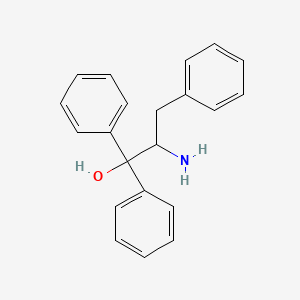 (S)-2-Amino-1,1,3-triphenylpropan-1-ol - (79868-78-3)
