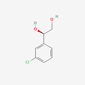 (R)-1-(3-Chlorophenyl)-1,2-ethanediol - (80051-04-3)