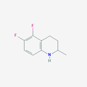 5,6-Difluoro-1,2,3,4-tetrahydro-2-methylquinoline - (80076-46-6)