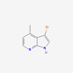 1H-Pyrrolo[2,3-b]pyridine,3-bromo-4-methyl-(8CI) - (802264-75-1)