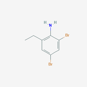 2,4-Dibromo-6-ethylaniline - (81100-30-3)