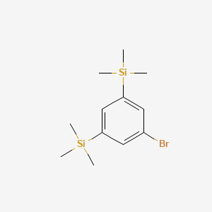 (5-Bromo-1,3-phenylene)bis(trimethylsilane) - (81500-92-7)