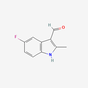 5-Fluoro-2-methyl-1H-indole-3-carbaldehyde - (815586-68-6)