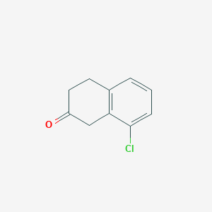 8-Chloro-3,4-dihydronaphthalen-2(1H)-one - (82302-27-0)