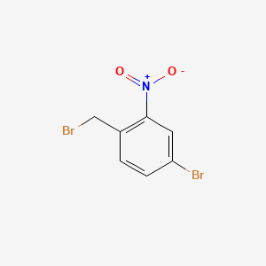 4-Bromo-1-(bromomethyl)-2-nitrobenzene - (82420-34-6)