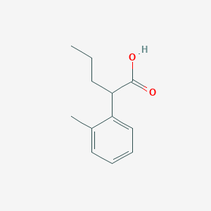 2-Methyl-a-propyl-benzeneacetic acid - (83027-70-7)