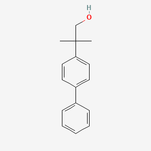 2-([1闂傚倷鐒︾�笛囧礃婵犳艾绠柨鐕傛嫹biphenyl]-4-yl)-2-methylpropan-1-ol - (83493-87-2)