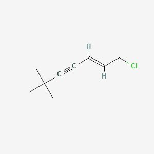 2-Hepten-4-yn-1-amine,N,6,6-trimethyl-, (2E)- - (83554-69-2)