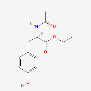(S)-Ethyl 2-acetamido-3-(4-hydroxyphenyl)propanoate - (840-97-1)