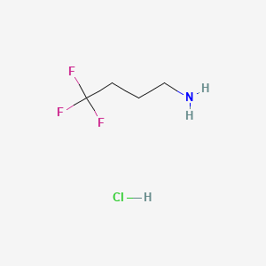 1-Butanamine,4,4,4-trifluoro-, hydrochloride (1:1) - (84153-82-2)