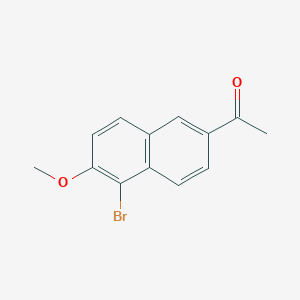 2-ACETYL-5-BROMO-6-METHOXYNAPHTHALENE - (84167-74-8)