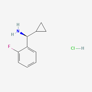 (S)-Cyclopropyl(2-fluorophenyl)MethanaMine hydrochloride - (844470-82-2)