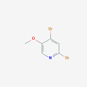 2,4-Dibromo-5-methoxypyridine - (84539-48-0)