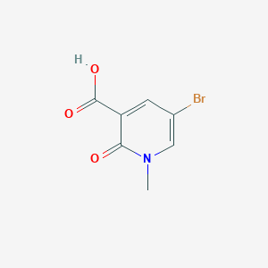 5-bromo-1-methyl-2-oxo-1,2-dihydropyridine-3-carboxylic acid - (846048-15-5)