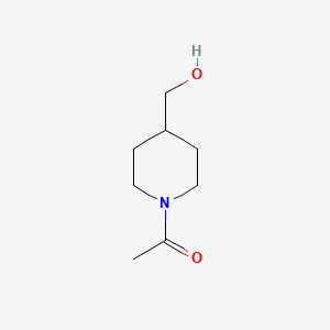 1-(4-HydroxyMethyl-piperidin-1-yl)-ethanone - (846057-27-0)