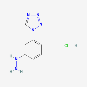 1-(3-hydrazinylphenyl)-1H-Tetrazole hydrochloride - (847606-72-8)