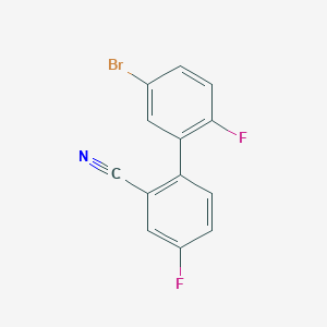 TERT-BUTYL 4-(4-BROMOPHENYL)-4-CYANOPIPERIDINE-1-CARBOXYLATE - (847615-14-9)