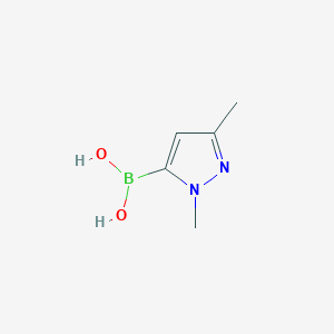 (1,3-Dimethyl-1H-pyrazol-5-yl)boronic acid - (847818-68-2)