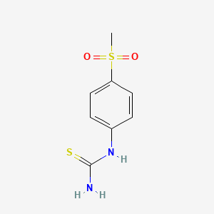 1-(4-(Methylsulfonyl)phenyl)thiourea - (84783-67-5)