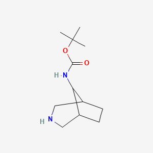 Tert-butyl(8-anti)-3-azabicyclo[3.2.1]oct-8-ylcarbamate - (847862-26-4)