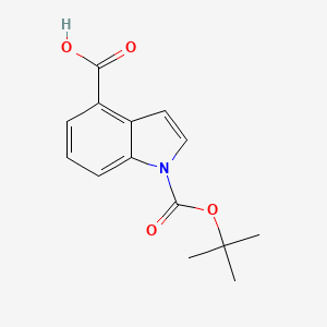 1-BOC-4-CARBOXYINDOLE - (848444-79-1)