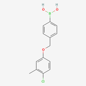 (4-((4-Chloro-3-methylphenoxy)methyl)phenyl)boronic acid - (849052-25-1)
