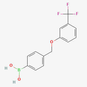 (4-((3-(Trifluoromethyl)phenoxy)methyl)phenyl)boronic acid - (849062-03-9)
