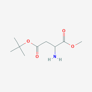 (R)-4-tert-Butyl 1-methyl 2-aminosuccinate - (84907-98-2)