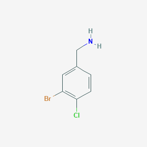 (3-Bromo-4-chlorophenyl)methanamine - (849367-49-3)