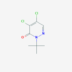 2-(tert-Butyl)-4,5-dichloropyridazin-3(2H)-one - (84956-71-8)
