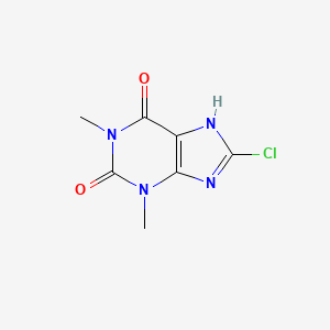 8-Chloro-1,3-dimethyl-1H-purine-2,6(3H,7H)-dione - (85-18-7)