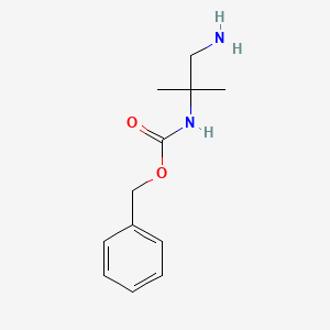 2-N-Cbz-2-Methylpropane-1,2-diamine - (850203-57-5)