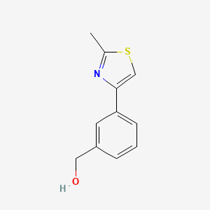 [3-(2-METHYL-1,3-THIAZOL-4-YL)PHENYL]METHANOL - (850375-06-3)