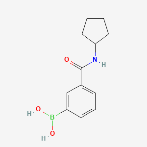 (3-(Cyclopentylcarbamoyl)phenyl)boronic acid - (850567-24-7)