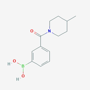 (3-(4-Methylpiperidine-1-carbonyl)phenyl)boronic acid - (850567-30-5)