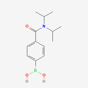 (4-(Diisopropylcarbamoyl)phenyl)boronic acid - (850568-33-1)