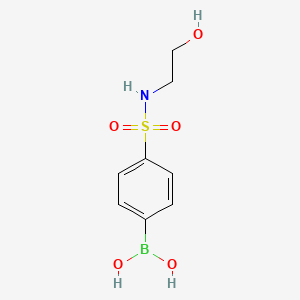 (4-(N-(2-Hydroxyethyl)sulfamoyl)phenyl)boronic acid - (850568-77-3)