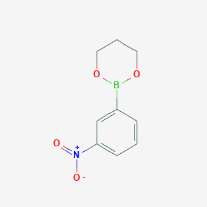 2-(3-Nitrophenyl)-1,3,2-dioxaborinane - (85107-44-4)