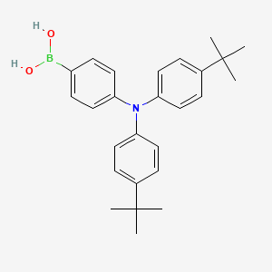 (4-(Bis(4-(tert-butyl)phenyl)amino)phenyl)boronic acid - (851233-24-4)